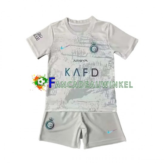 Al-Nassr Wedstrijdshirt met Korting 3rd Kind 2023-24 Korte Mouw