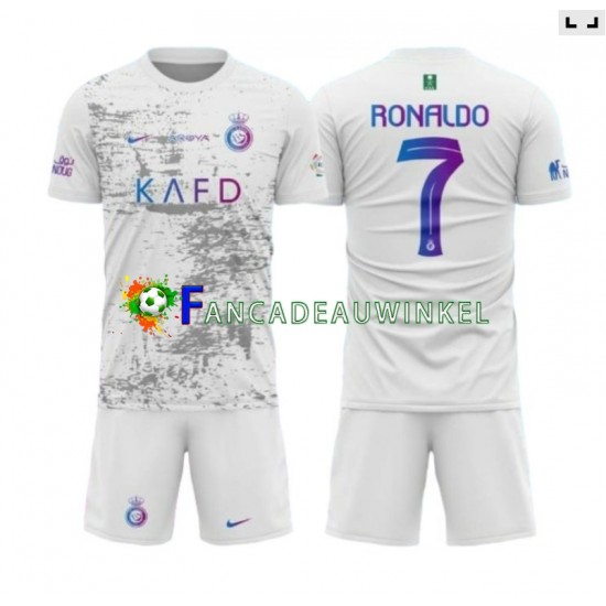 Al-Nassr Wedstrijdshirt met Korting Ronaldo 7 3rd Kind 2023-24 Korte Mouw