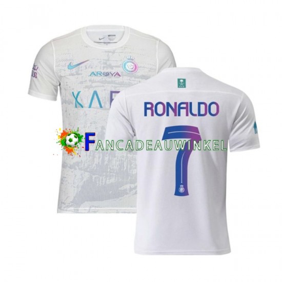 Al-Nassr Wedstrijdshirt met Korting Ronaldo 7 3rd Heren 2023-24 Korte Mouw