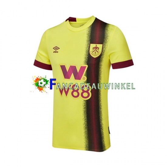 Wedstrijdshirt met Korting Burnley Uit Heren 2023-24 Korte Mouw