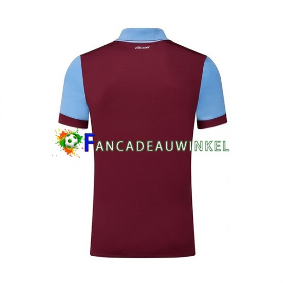 Wedstrijdshirt met Korting Burnley Thuis Heren 2023-24 Korte Mouw
