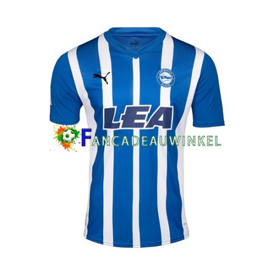 Wedstrijdshirt met Korting Deportivo Alaves Thuis Heren 2023-24 Korte Mouw