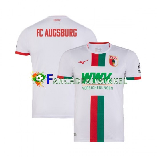 Wedstrijdshirt met Korting FC Augsburg Thuis Heren 2023-24 Korte Mouw