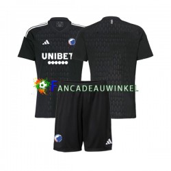 FC Kopenhagen Wedstrijdshirt met Korting Keepersshirt Uit Kind 2023-24 Korte Mouw
