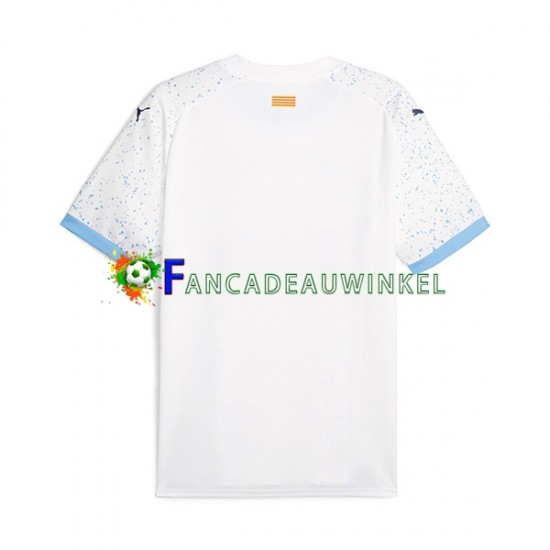 Wedstrijdshirt met Korting Girona Uit Heren 2023-24 Korte Mouw