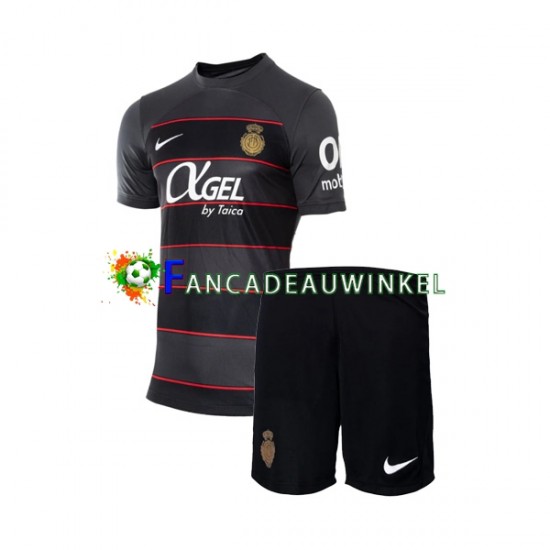 Wedstrijdshirt met Korting RCD Mallorca Uit Kind 2023-24 Korte Mouw