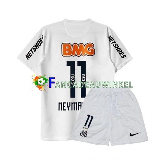 Santos FC Wedstrijdshirt met Korting Neymar JR 11 2012 Retro Thuis Kind Korte Mouw