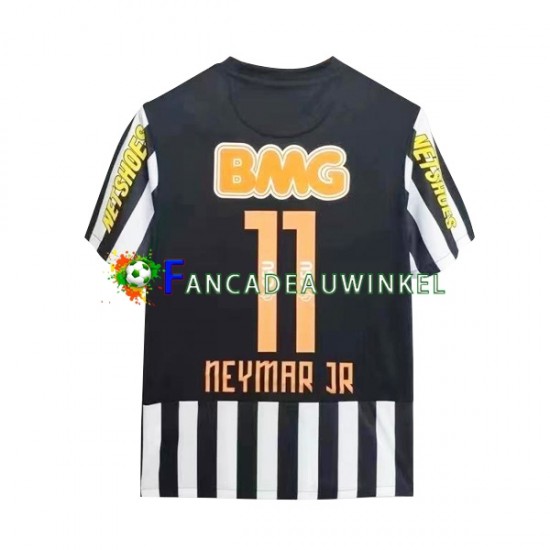 Santos FC Wedstrijdshirt met Korting Neymar JR 11 2012 Retro Uit Heren Korte Mouw