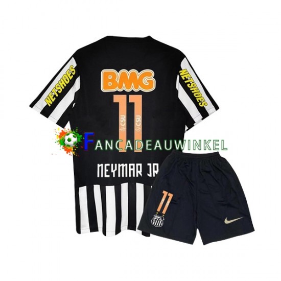 Santos FC Wedstrijdshirt met Korting Neymar JR 11 2012 Retro Uit Kind Korte Mouw