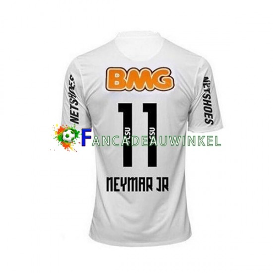 Santos FC Wedstrijdshirt met Korting Neymar JR 11 2012 Retro Thuis Heren Korte Mouw