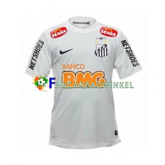 Santos FC Wedstrijdshirt met Korting Neymar JR 11 2012 Retro Thuis Heren Korte Mouw