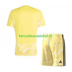 Aston Villa Wedstrijdshirt met Korting Keepersshirt Thuis Kind 2026-27 Korte Mouw