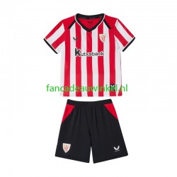 Athletic Bilbao Wedstrijdshirt met Korting Thuis Kind 2026-27 Korte Mouw