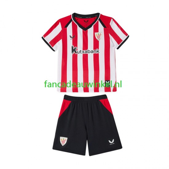 Athletic Bilbao Wedstrijdshirt met Korting Thuis Kind 2026-27 Korte Mouw