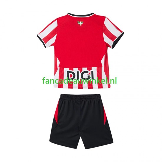 Athletic Bilbao Wedstrijdshirt met Korting Thuis Kind 2026-27 Korte Mouw
