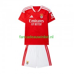 Benfica Wedstrijdshirt met Korting Thuis Kind 2026-27 Korte Mouw