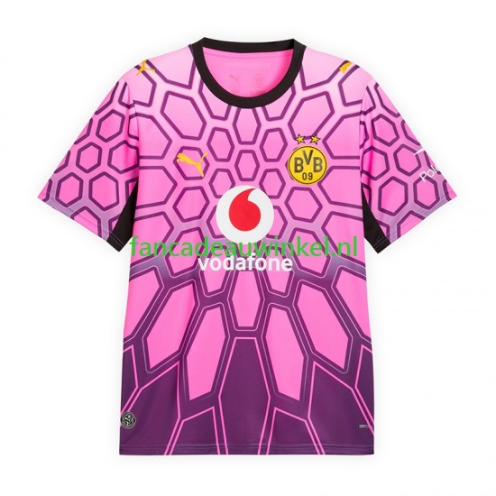 Borussia Dortmund Wedstrijdshirt met Korting Keepersshirt Uit Heren 2026-27 Korte Mouw