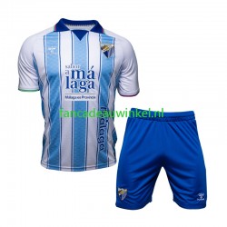 Málaga CF Wedstrijdshirt met Korting Thuis Kind 2026-27 Korte Mouw