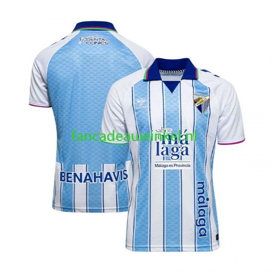 Málaga CF Wedstrijdshirt met Korting Thuis Heren 2026-27 Korte Mouw