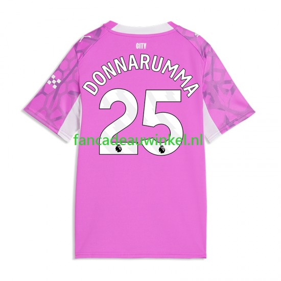 Manchester City Wedstrijdshirt met Korting Gianluigi Donnarumma 25 Keepersshirt Uit Heren 2026-27 Korte Mouw