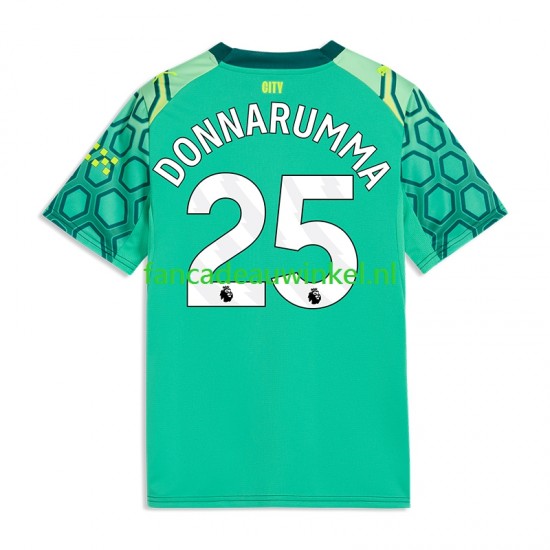 Manchester City Wedstrijdshirt met Korting Gianluigi Donnarumma 25 Keepersshirt Thuis Heren 2026-27 Korte Mouw