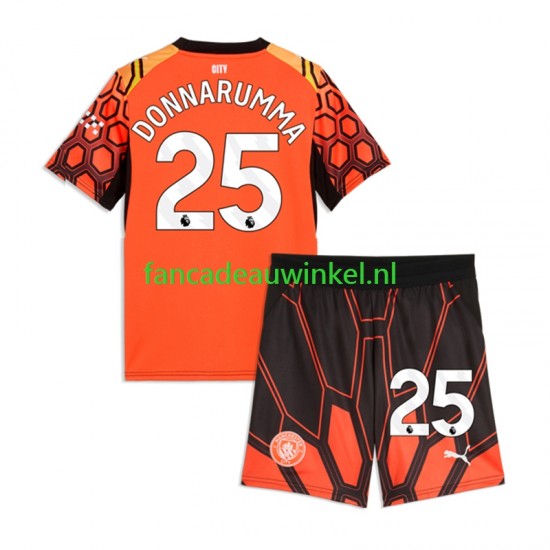 Manchester City Wedstrijdshirt met Korting Gianluigi Donnarumma Keepersshirt 3rd Kind 2026-27 Korte Mouw