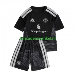 Manchester United Wedstrijdshirt met Korting Keepersshirt Thuis Kind 2026-27 Korte Mouw