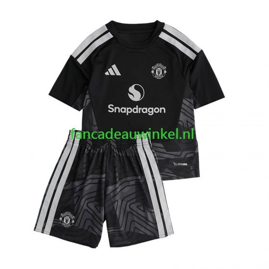 Manchester United Wedstrijdshirt met Korting Keepersshirt Thuis Kind 2026-27 Korte Mouw
