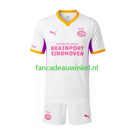 PSV Eindhoven Wedstrijdshirt met Korting Uit Kind 2026-27 Korte Mouw