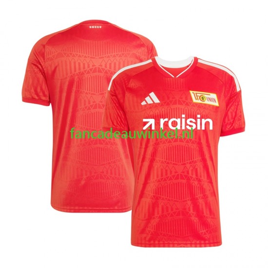 Union Berlin Wedstrijdshirt met Korting Thuis Heren 2026-27 Korte Mouw