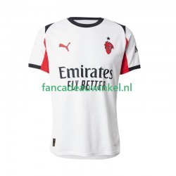 AC Milan Wedstrijdshirt met Korting Uit Heren 2025-26 Korte Mouw