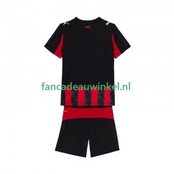 AC Milan Wedstrijdshirt met Korting Thuis Kind 2025-26 Korte Mouw