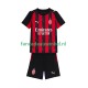 AC Milan Wedstrijdshirt met Korting Thuis Kind 2025-26 Korte Mouw