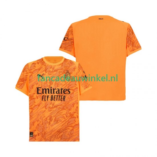 AC Milan Wedstrijdshirt met Korting Keepersshirt 3rd Heren 2025-26 Korte Mouw