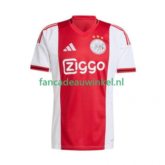 AFC Ajax Wedstrijdshirt met Korting Thuis Heren 2025-26 Korte Mouw