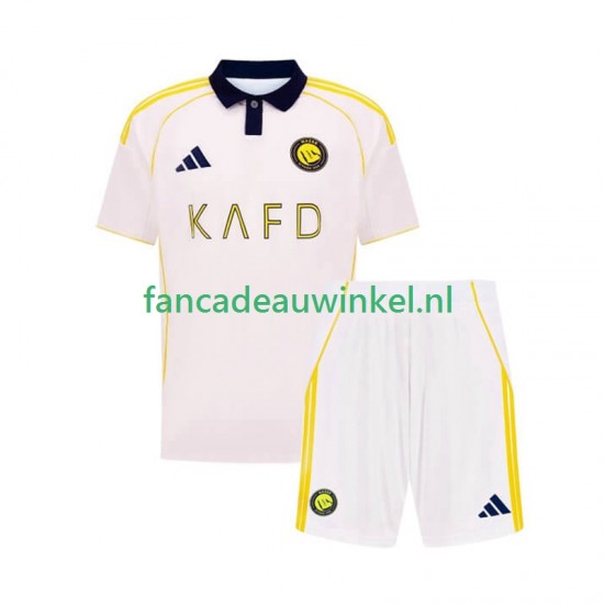 Wedstrijdshirt met Korting Al Nassr 3rd Kind 2025-26 Korte Mouw