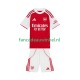 Arsenal Wedstrijdshirt met Korting Thuis Kind 2025-26 Korte Mouw