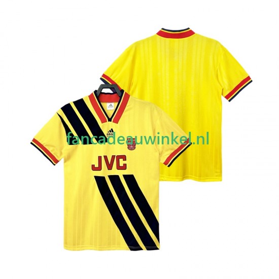 Arsenal Wedstrijdshirt met Korting 1993 Retro Uit Heren 1994 Korte Mouw