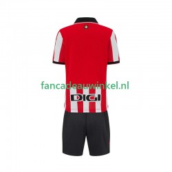 Athletic Bilbao Wedstrijdshirt met Korting Thuis Kind 2025-26 Korte Mouw