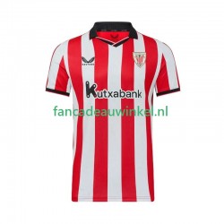Athletic Bilbao Wedstrijdshirt met Korting Thuis Heren 2025-26 Korte Mouw
