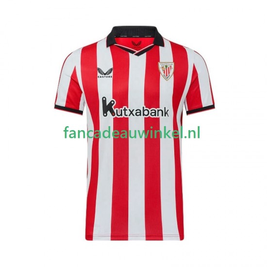 Athletic Bilbao Wedstrijdshirt met Korting Thuis Heren 2025-26 Korte Mouw