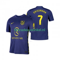 Atlético Madrid Wedstrijdshirt met Korting Antoine Griezmann 7 Uit Heren 2025-26 Korte Mouw