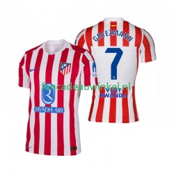 Atlético Madrid Wedstrijdshirt met Korting Antoine Griezmann 7 Thuis Heren 2025-26 Korte Mouw