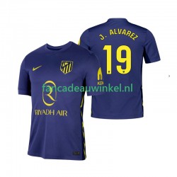 Atlético Madrid Wedstrijdshirt met Korting Julian Alvarez 19 Uit Heren 2025-26 Korte Mouw