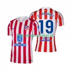 Atlético Madrid Wedstrijdshirt met Korting Julian Alvarez 19 Thuis Heren 2025-26 Korte Mouw