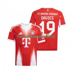 FC Bayern München Wedstrijdshirt met Korting Alphonso Davies 19 Thuis Heren 2025-26 Korte Mouw