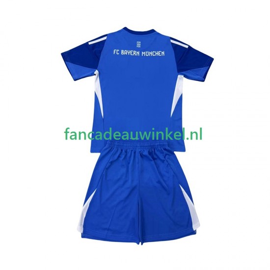 FC Bayern München Wedstrijdshirt met Korting Keepersshirt Uit Kind 2025-26 Korte Mouw