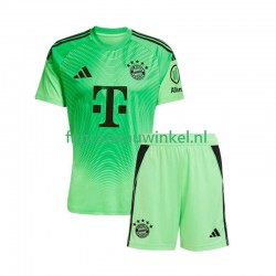 FC Bayern München Wedstrijdshirt met Korting Keepersshirt Thuis Kind 2025-26 Korte Mouw