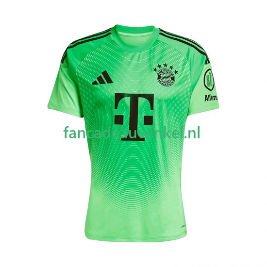 FC Bayern München Wedstrijdshirt met Korting Keepersshirt Thuis Heren 2025-26 Korte Mouw
