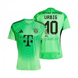 FC Bayern München Wedstrijdshirt met Korting Jonas Urbig 40 Keepersshirt Thuis Heren 2025-26 Korte Mouw